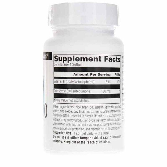 Coenzyme Q10 100 Mg Softgels, SNN